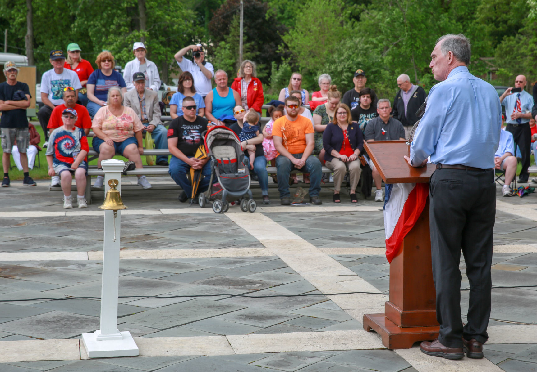 Memorial Day service presented by the Vietnam Veterans Memorial Committee